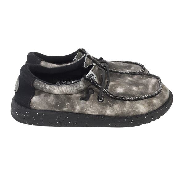 Hey Dude Wally Sox Slip On Shoes Kids 13 Tan Desert Camo Galaxy Multi 2 Pairs - Picture 11 of 16